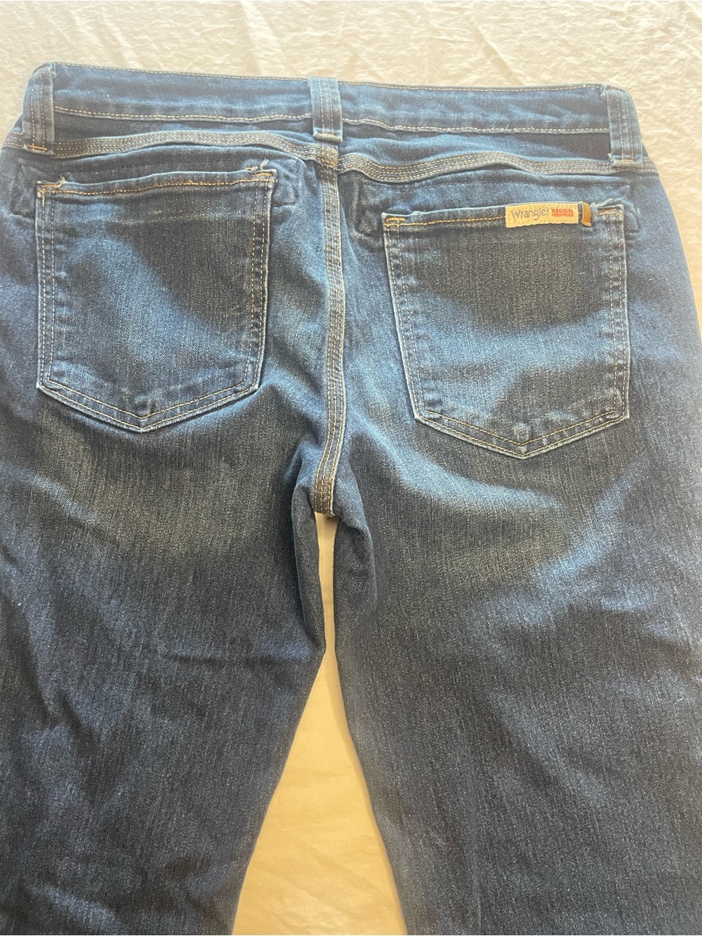 Wrangler 10/30 Women’s Dark Blue Boot-Cut Jeans - Picture 10 of 10